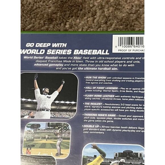 World Series Baseball (Microsoft Xbox 2002) Complete W/manual - Picture 6 of 10